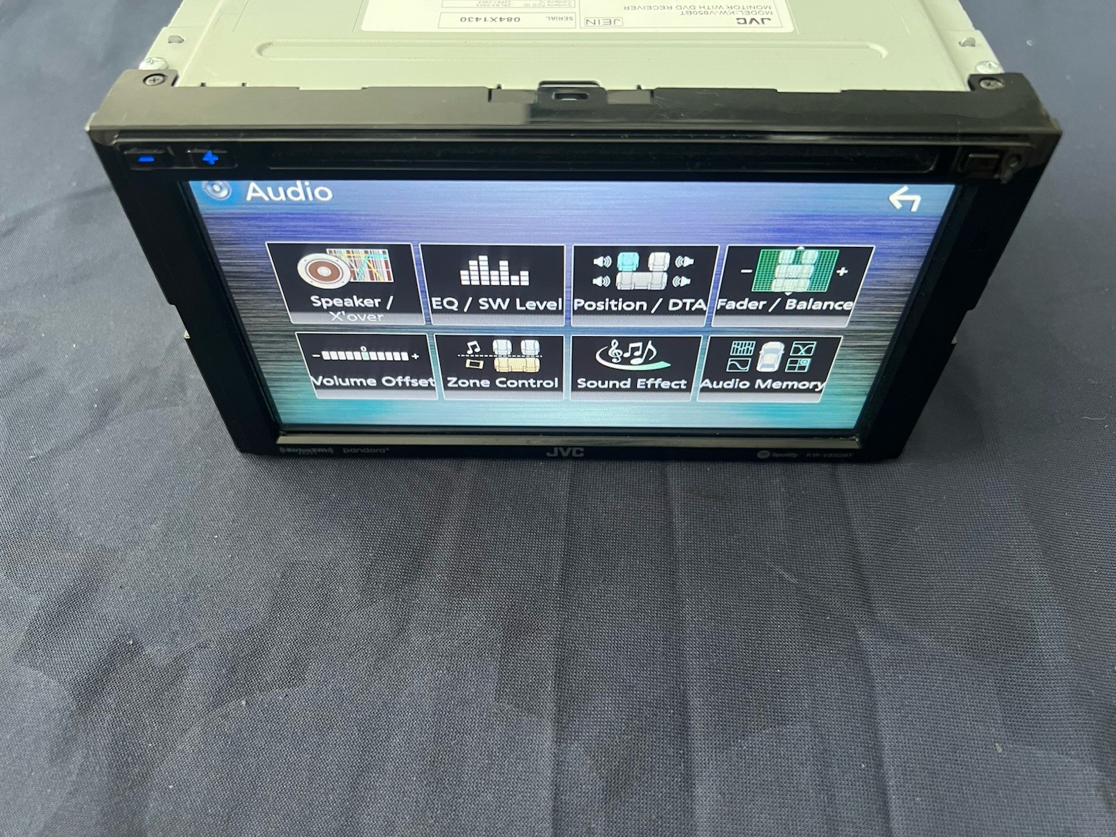 ⭐️Pre-Owned,TESTED⭐️ JVC APPLE CARPLAY| CD| DVD| USB| BT| AM/FM-(KW-V850BT)