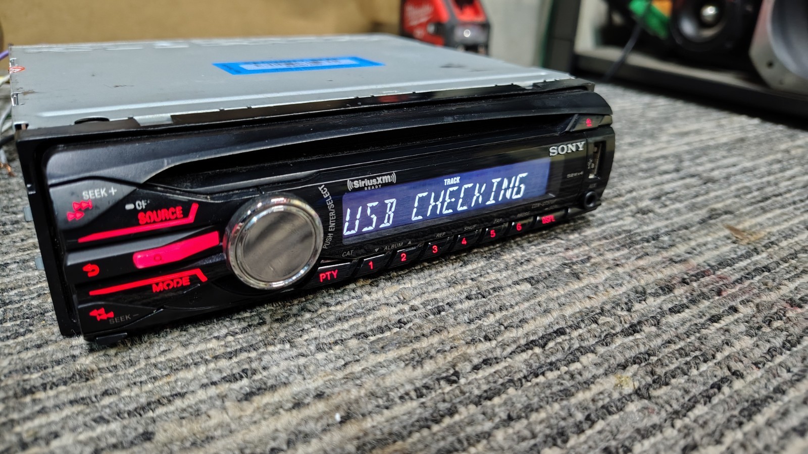 Sony CDX-GT57UP MP3/USB/CD Player In Dash Receiver Tested ✅