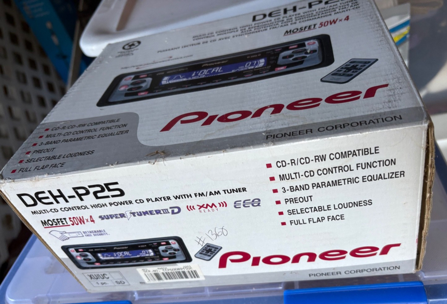 SUPER RARE PIONEER PREMIER DEH-P25 player