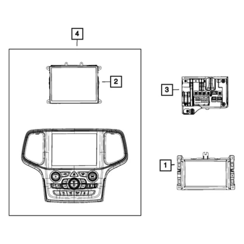 Mopar Multi Media Radio