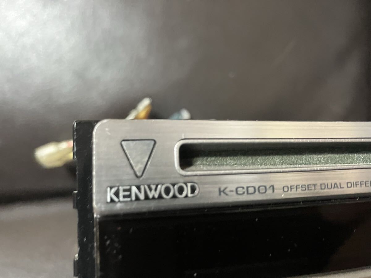 KENWOOD K-CD01 CD RECEIVER FM AM OFFSET DUAL DIFFERENTIAL D/A SYSTEM DC14.4V