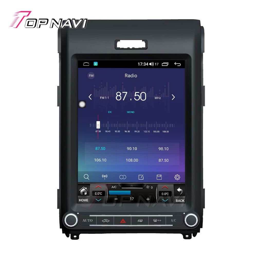 12.1Inch Androind 9.0 Car GPS Navi for Ford F150 2013-2014 Stereo Radio 4G WIFI