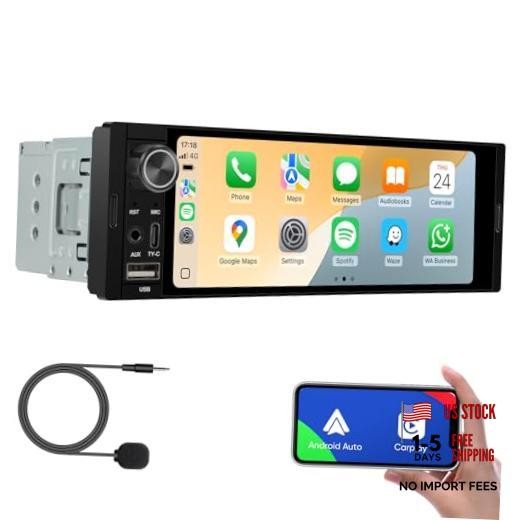 6.36-Inch Touchscreen Car Stereo – Linux System – Single 6.36-SD-02