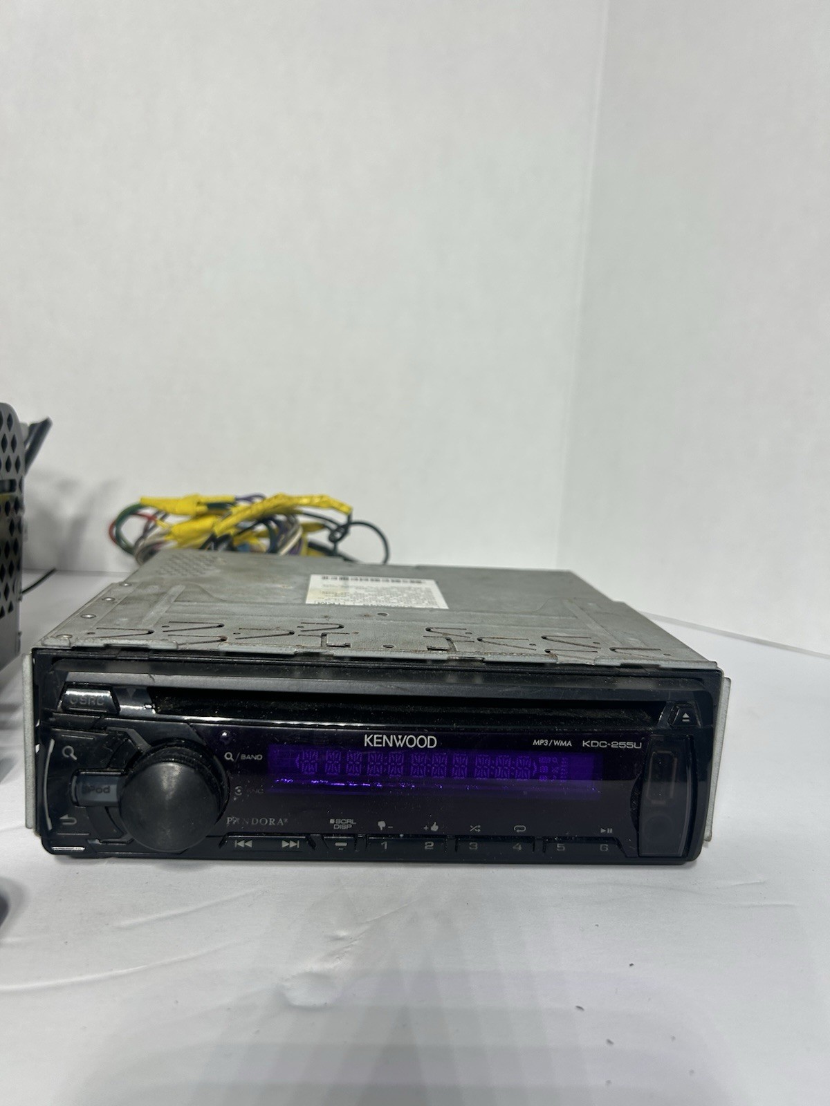 Lot Of 2 Kenwood CAR Stereos And Remote. KDC-BT76HD AND KDC-255U And RC-406