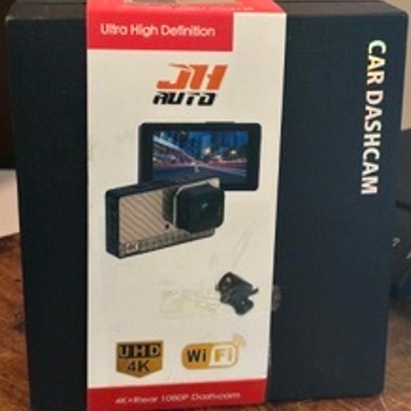 BRAND NEW 4K Front Dash Cam 2K Rear Full HD Wide Angle Night Vision Dash Camera