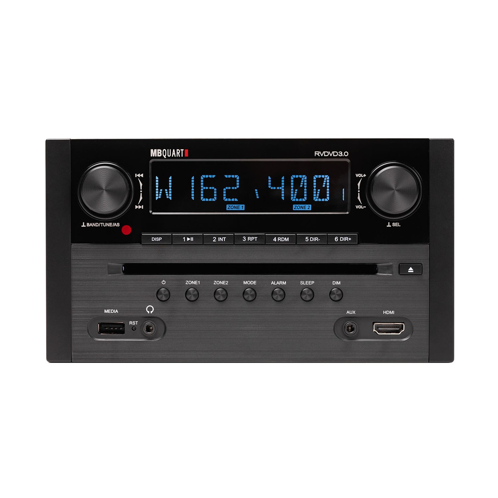 MB Quart RVDVD3.0 RV Source Unit with DVD, AM/FM, Bluetooth 4.0 & Remote