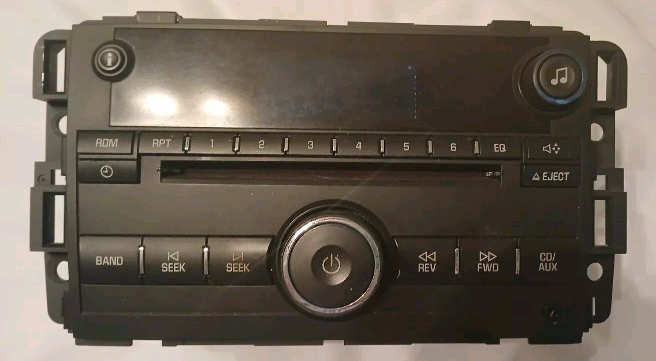 Car Radio CD Player Fujitsu Ten Limited For Chevy Preowned Untested.
