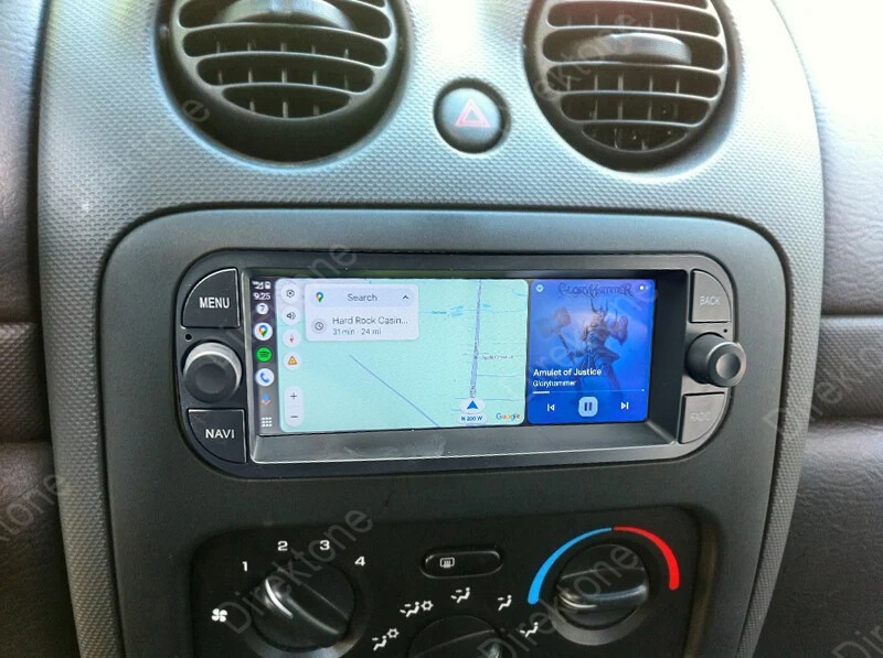 64G For 2002-2007 Jeep Liberty KJ Android 14 Car Radio Carplay GPS SWC Head Unit