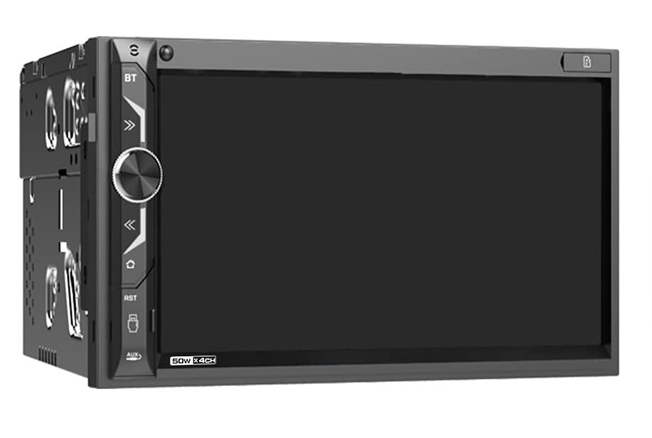 2-Din 7″ Touchscreen Car Receiver w/Bluetooth Radio MP5 Mirror Link CA-70BT(UC)