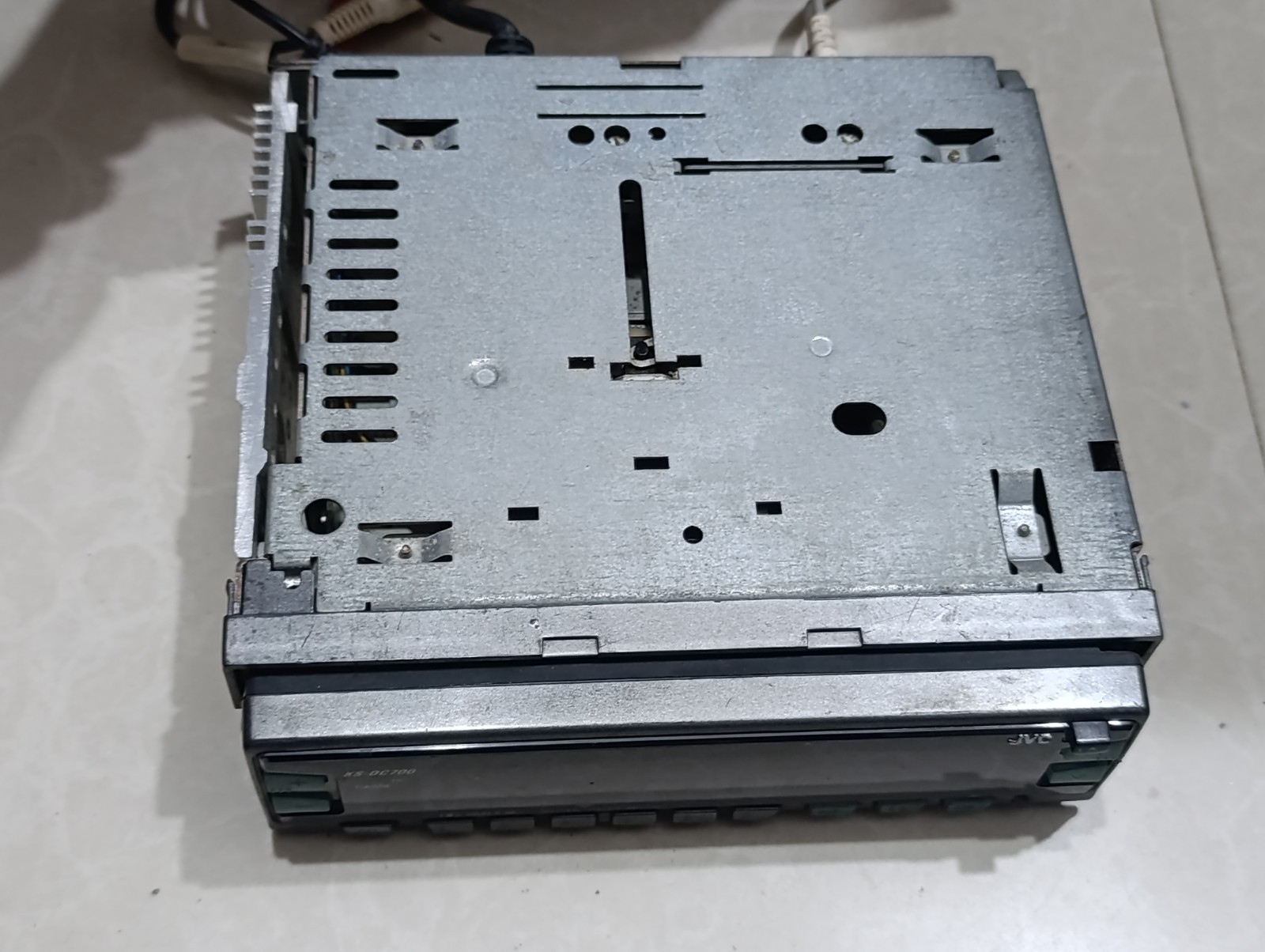 JVC KD-MX3000-B MD CD, 1bit DAC Level Meter & JVC KS-DC700 CASSETTE WT Spectrum