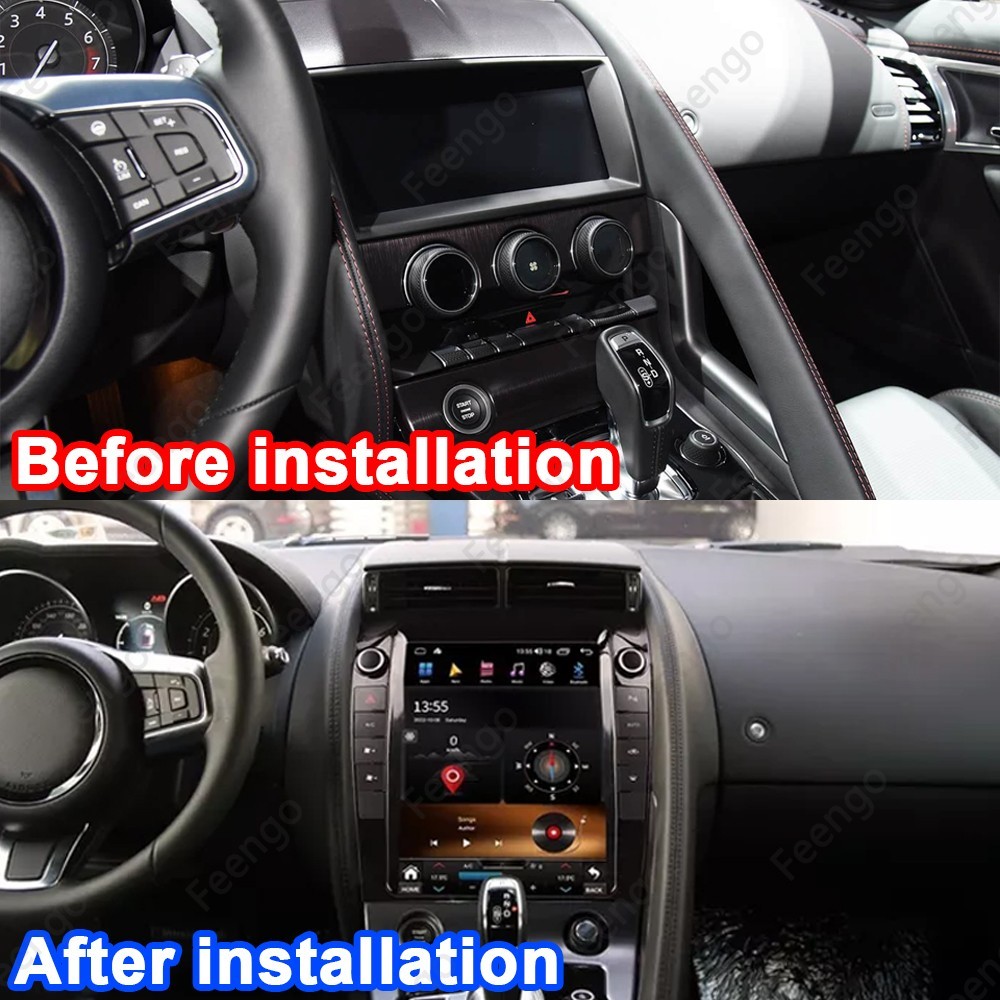 12.1″ For Jaguar F-TYPE 2013-2020 Android Car Radio Apple Carplay Stereo BT GPS