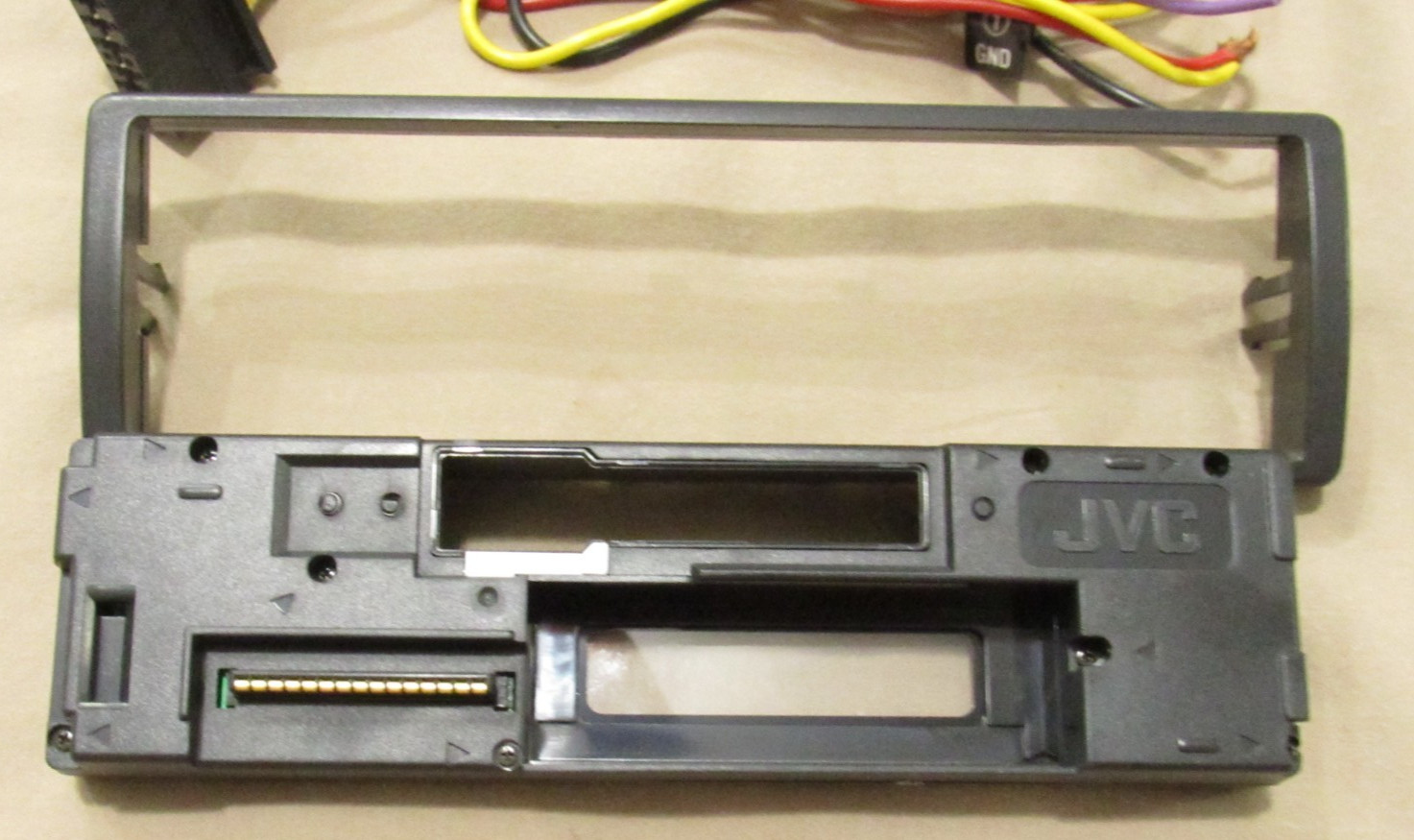 Vintage JVC KS-RT220 Detachable Face Wire Harness Trim Parts Only Works