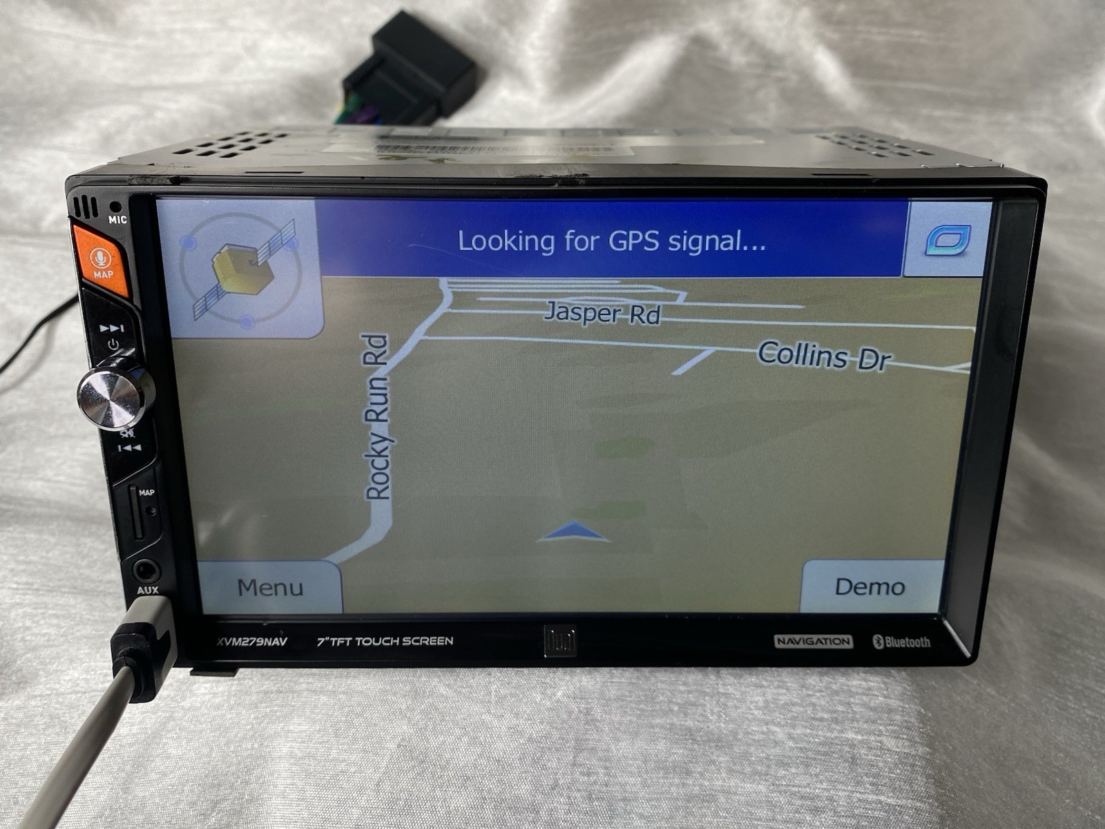 Dual 7″ LCD Navigation Media Receiver AM/FM Car Radio Tuner 2DIN, Mod XVM279NAV
