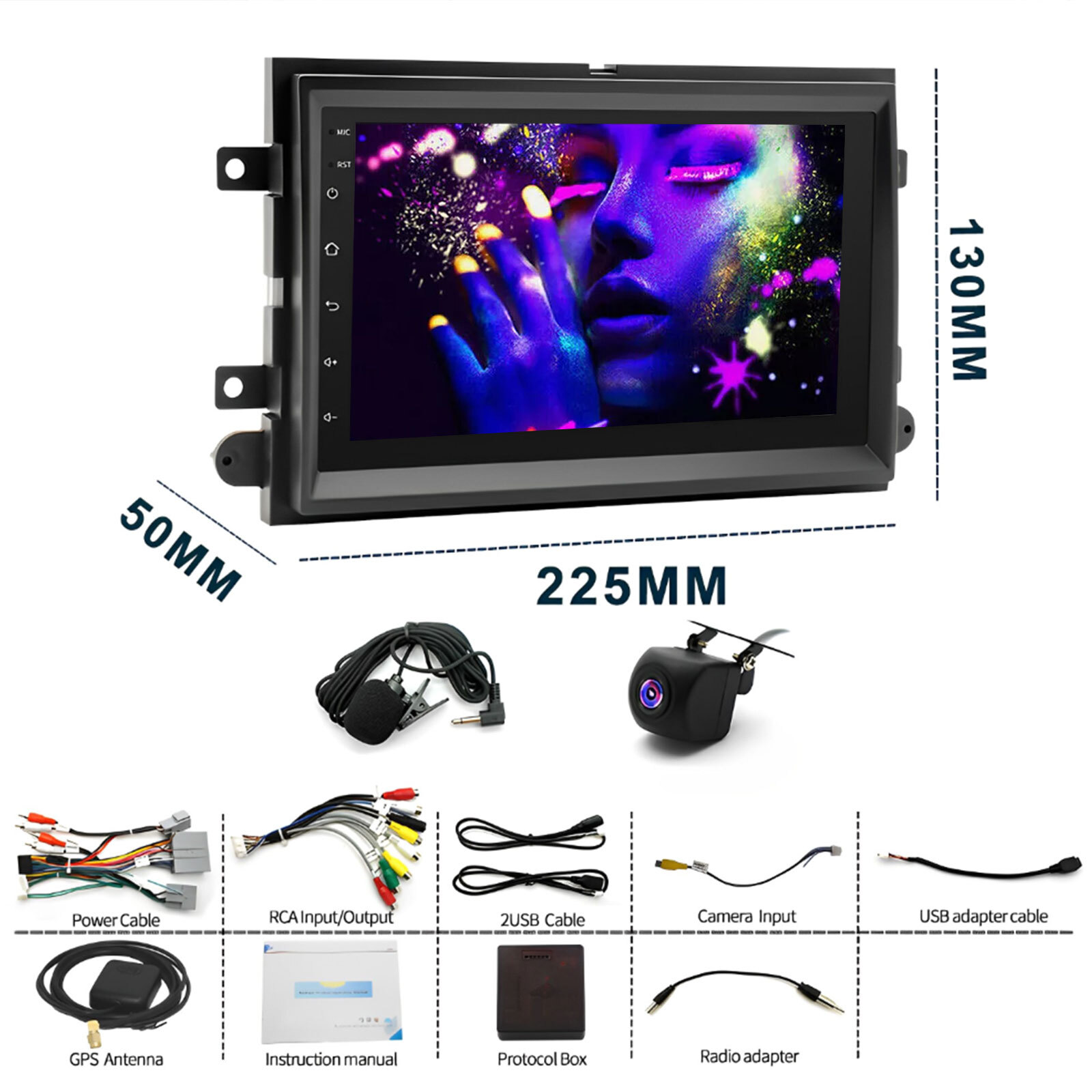 For Ford F-150 F150 2004 2005 2006 2007 2008 Android Carplay Car Radio GPS Navi