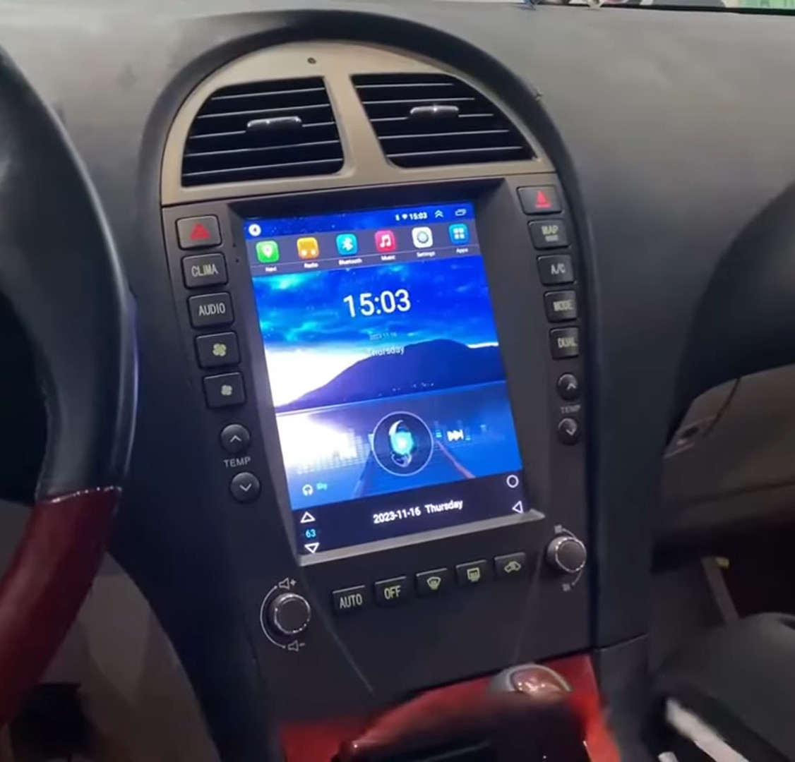 9.7″ Car Radio Wireless Android CarPlay 2+32GB For Lexus ES240 ES350 2006-2012