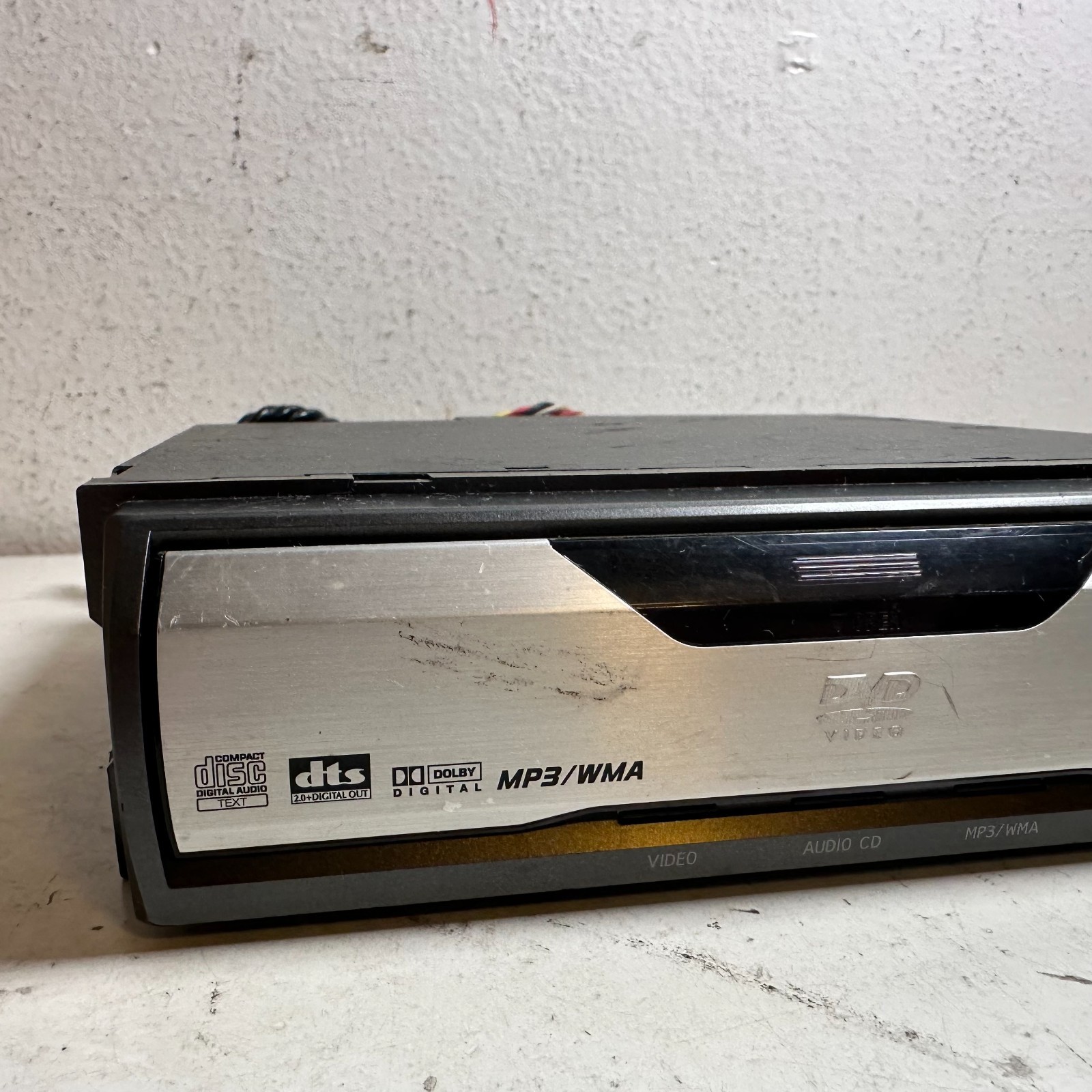 Alpine DVA-5210 Black 1 Din DTS 12V Car Audio MP3 WMA DVD/Video CD Player