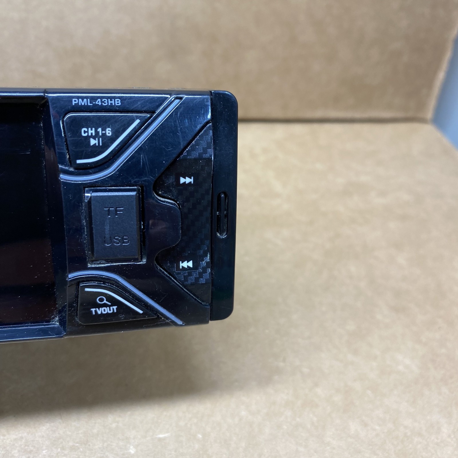 Power Acoustik Bluetooth Digital 1080P Multimedia Receiver 4.3″ LCD PML-43HB