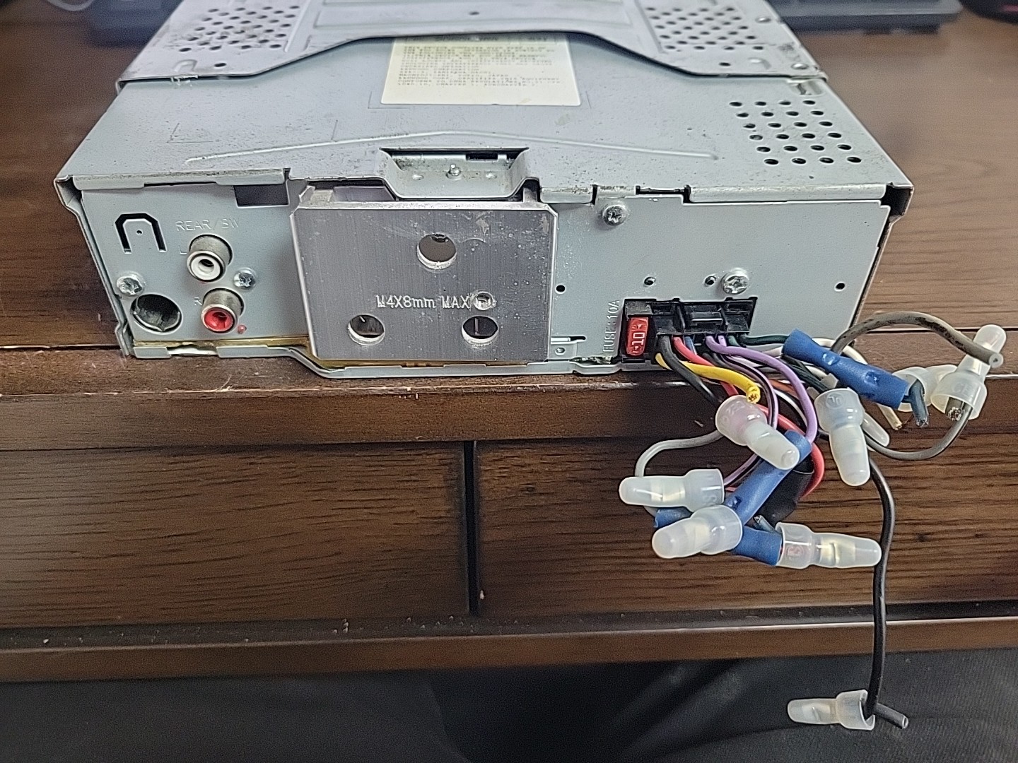 Kenwood KDC-152 Radio CD Receiver Untested Selling For Parts No Detachable Face