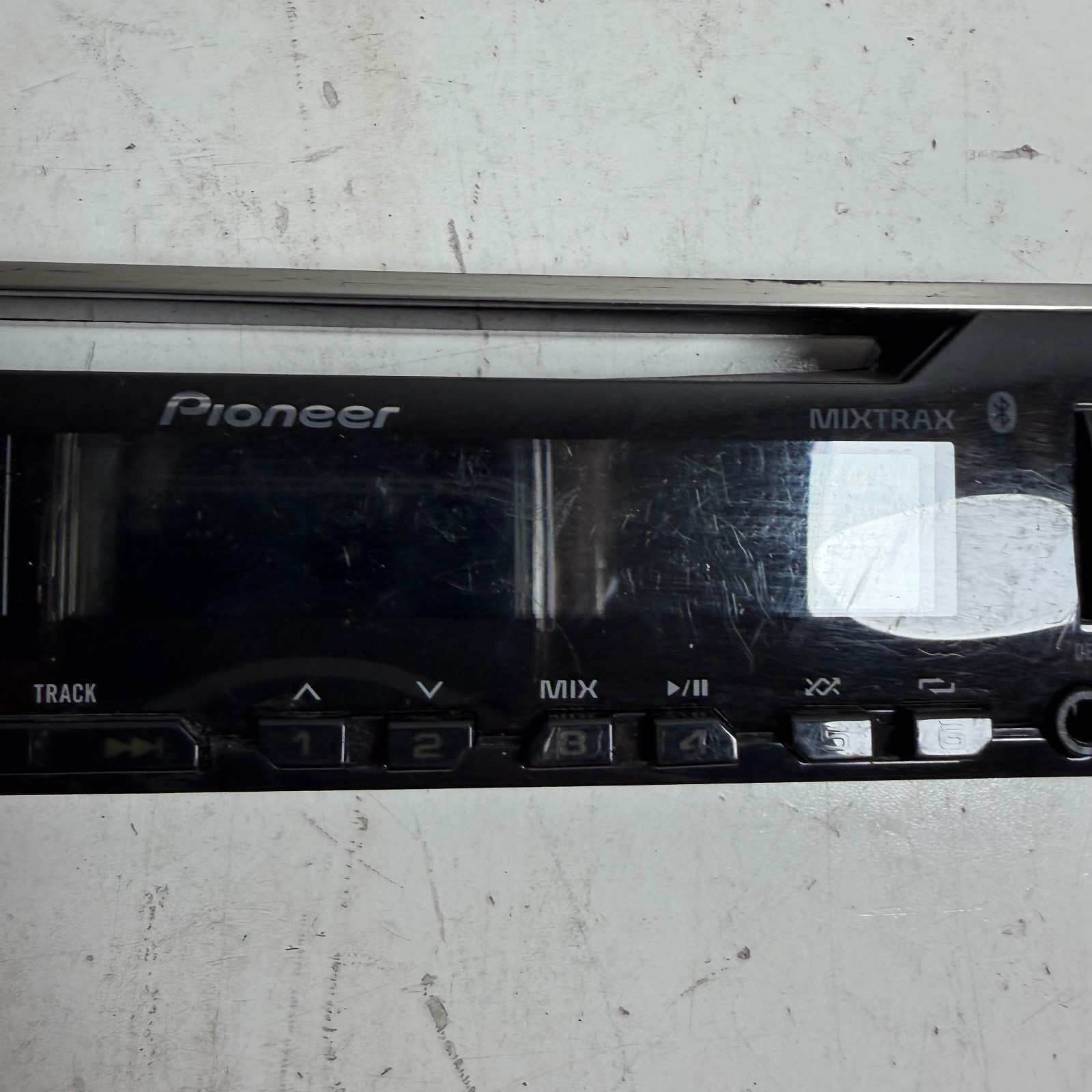 Pioneer Mixtrax DEH-X3900BT Black Bluetooth CD USB Car Stereo Faceplate