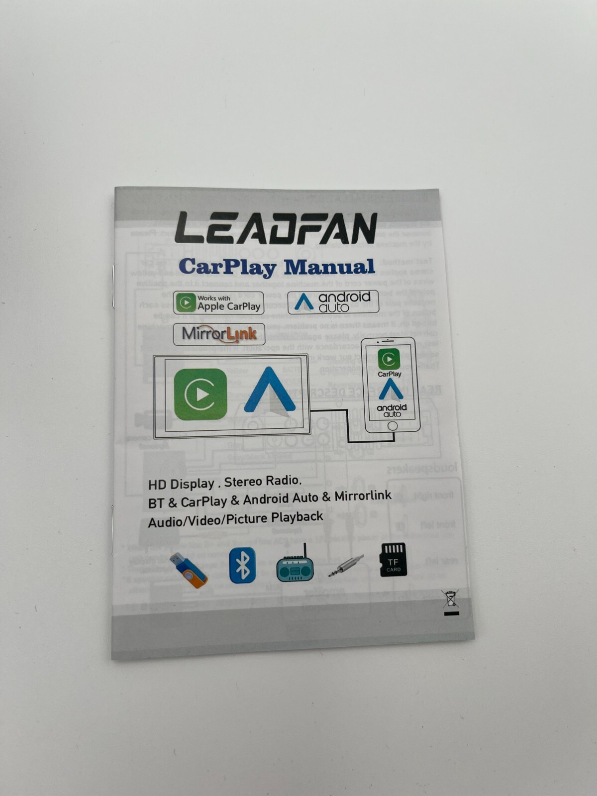 Leadfan 7″ Car Stereo Multimedia Player Touch Screen MP5 & Radio Receiver