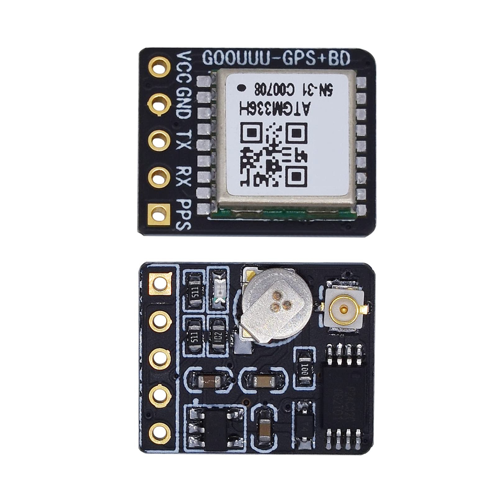 GPS+BDS DualMode Module Flight Control Satellite Navigator ATGM336H 2 PCS