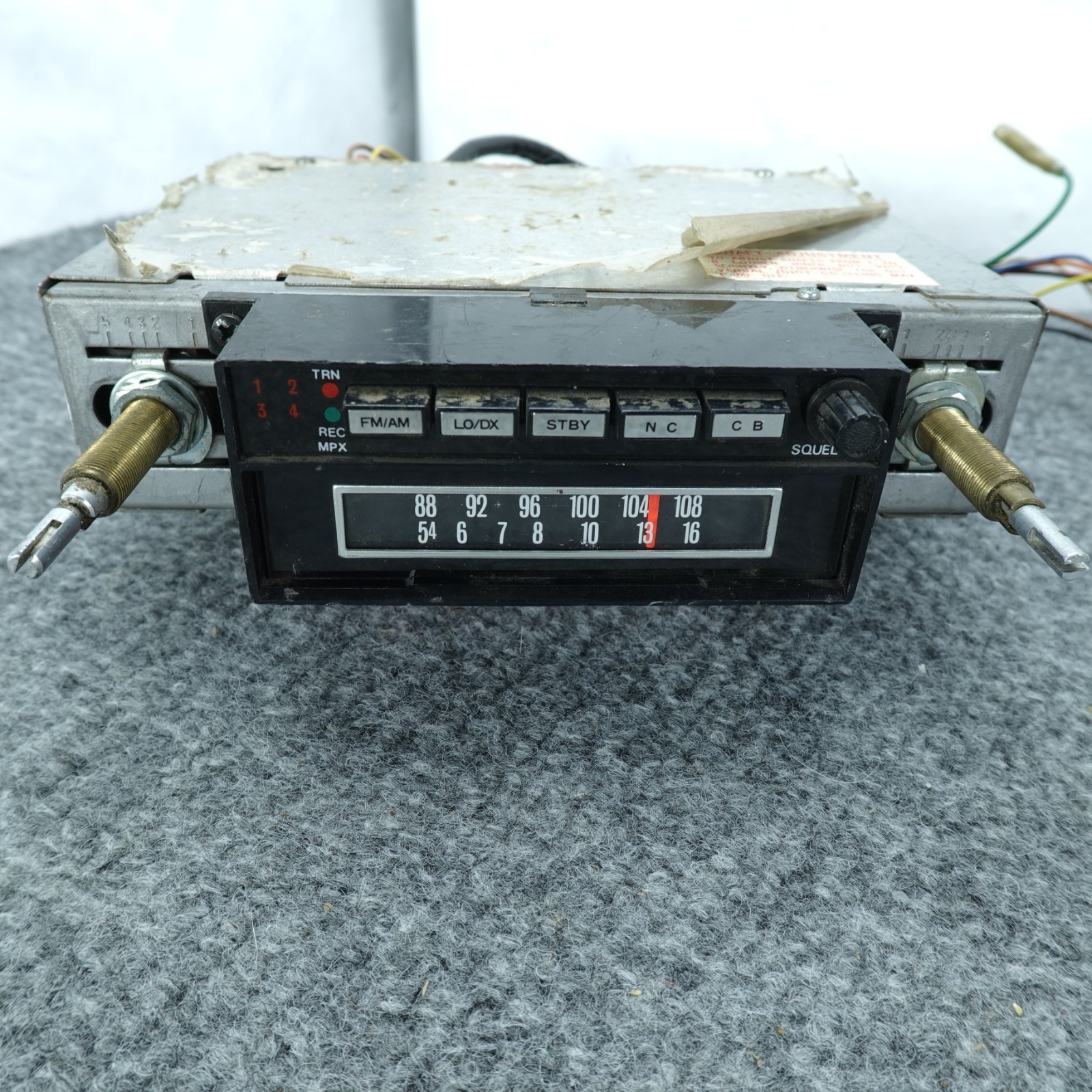 JIL 8 Track Player AM FM Radio Model 853 Combo Car Stereo Untested