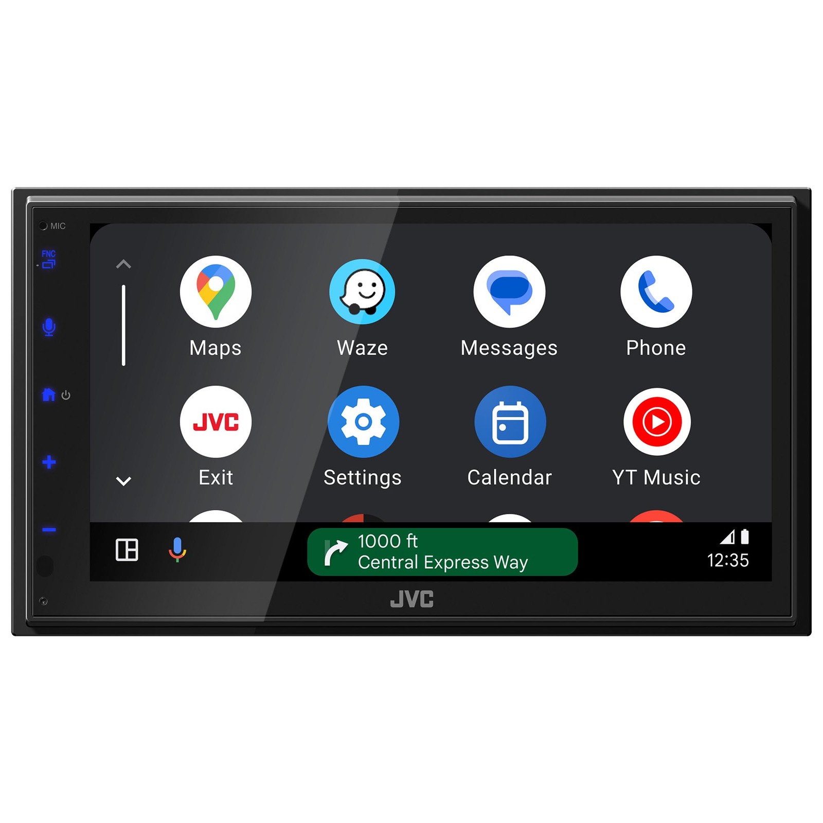 JVC KW-M595BT Digital Car Stereo (50W x 6-Ch), Apple CarPlay & Android Auto C…