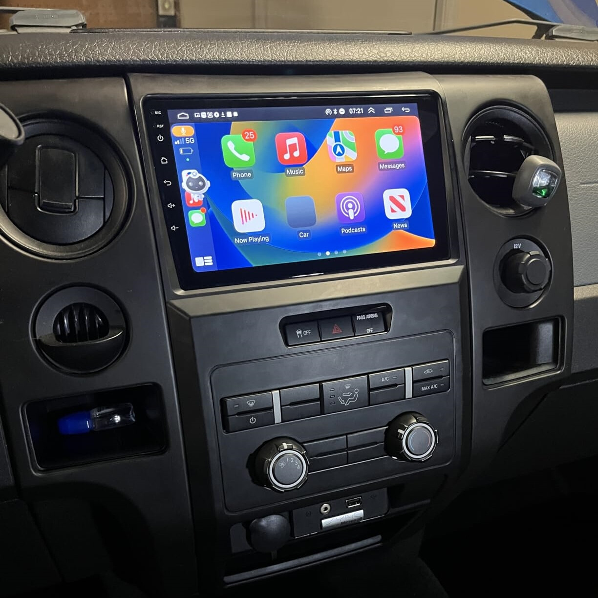 For Ford F150 2009-14 Apple Carplay 9″ Car Stereo Radio GPS Navi w/ Camera