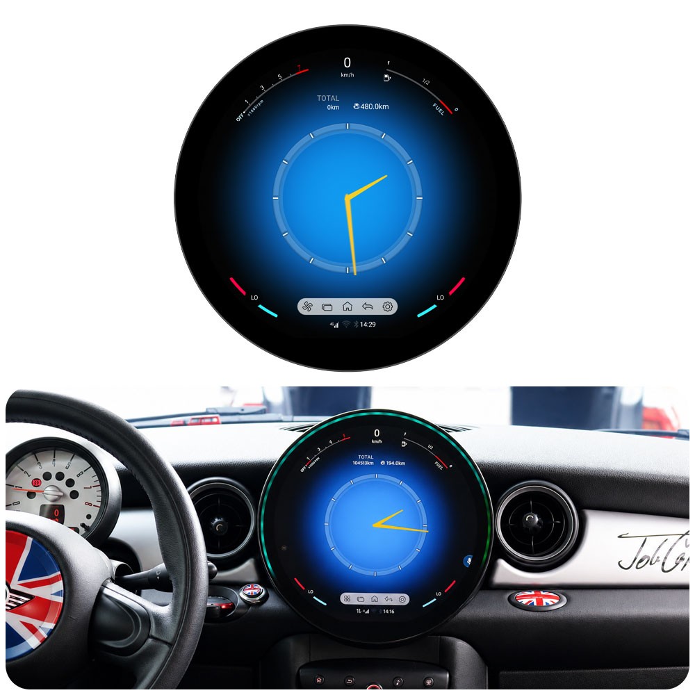 Android For BMW Mini Cooper R56 R60 2007-2014 Car Multimedia Video Player 11.8″