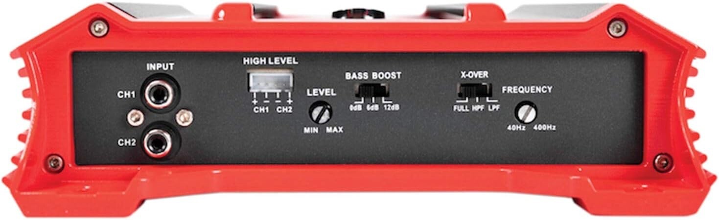 Crunch GP-2000.2 Ground Pounder 2000 Watt 2-Channel Amplifier Car Stereo Amp