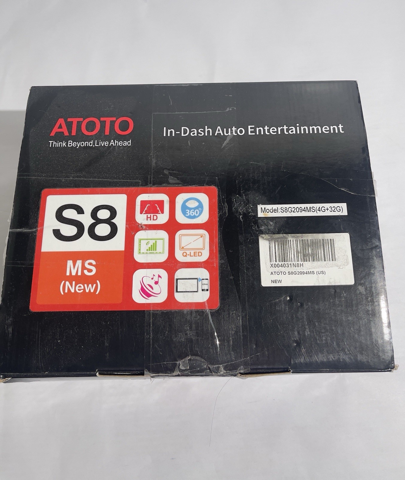 ATOTO S8 8-core 9 inch Double Din Android Car Stereo, Wireless CarPlay