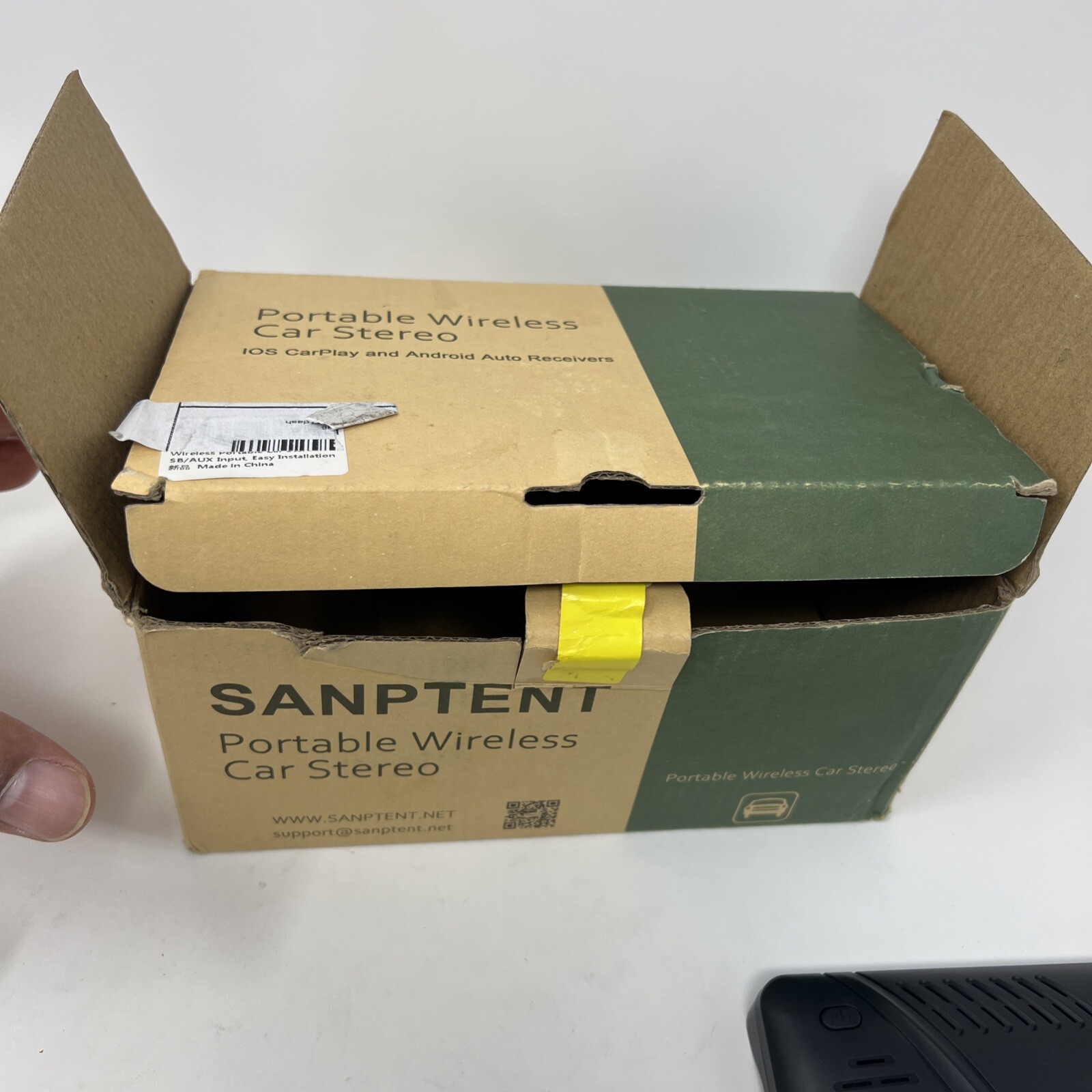 Sanptent Portable Wireless Car Stereo 7″ USB/AUX Input Easy Installation