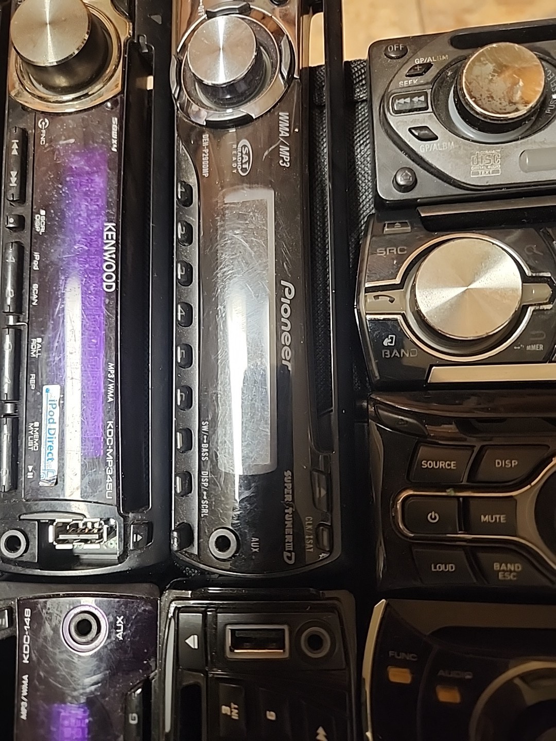 faceplate car stereo radio Sony,pioneer,Dual,jvc,kenwood (12face)