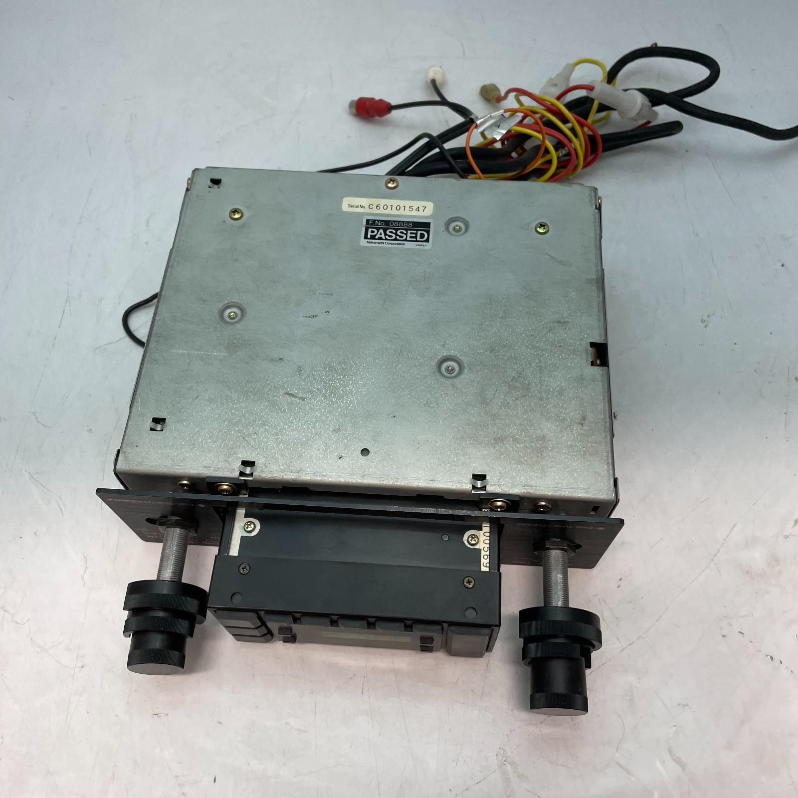 Nakamichi Model TD-1200 Car Audio Mobile Tuner/Cassette Deck TESTED FOR PARTS