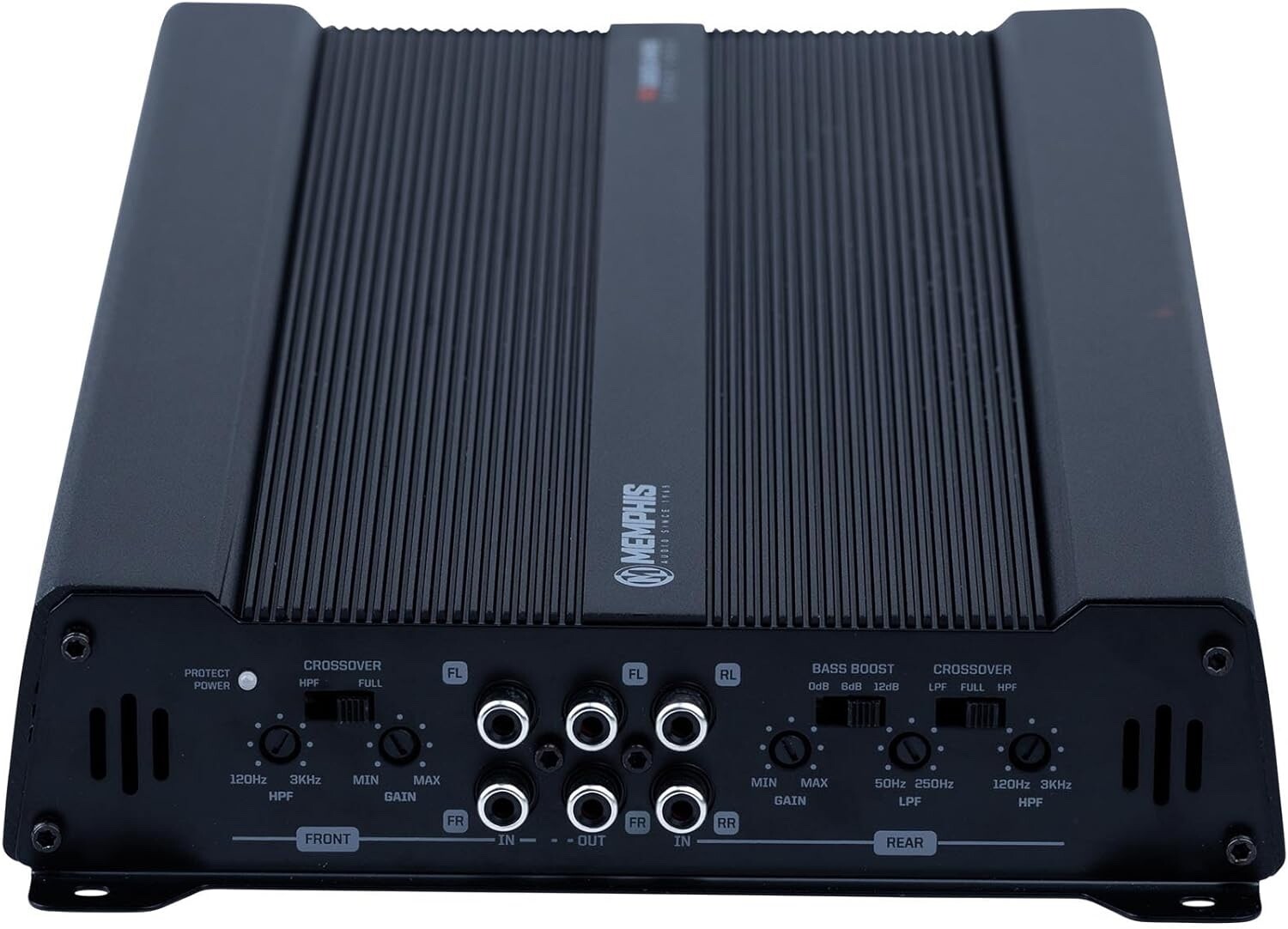 Memphis Audio SE1200.4V2 Street Edge 85W 4Channel 2Ohm, Car Audio Amplifier +KIT