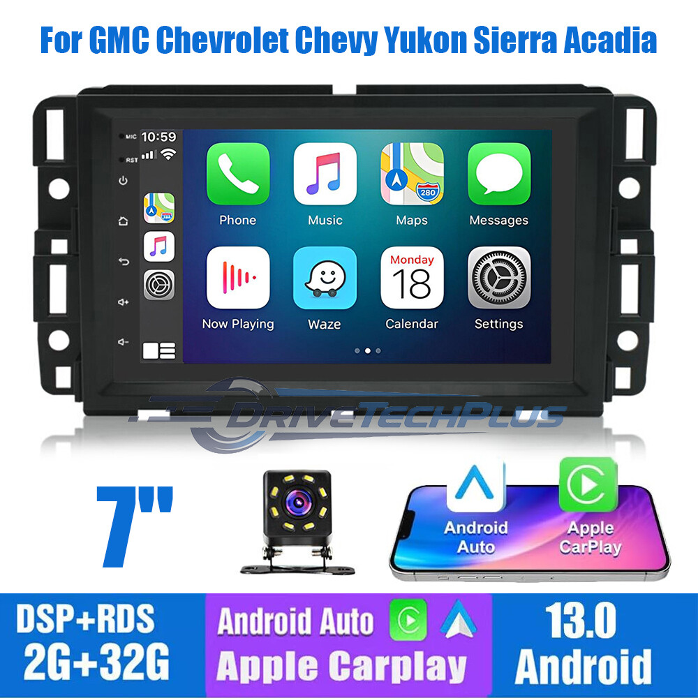 7″ Pantalla para Chevrolet Buick GMC Sierra Yukon Chevy Silverado Estéreo Radio