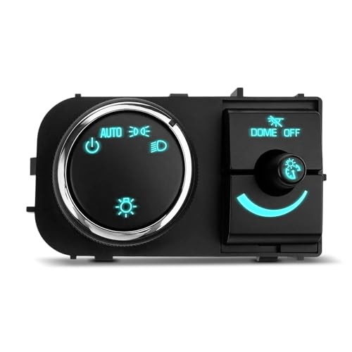 Headlight Switch Headlamp Dimmer Switch Fit for Chevy Silverado 1500, Tahoe,