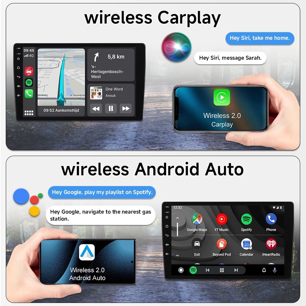 Car Stereo for Jeep Compass 2017-2020, Android 15 Car Radio with 10.1 Inch HD…
