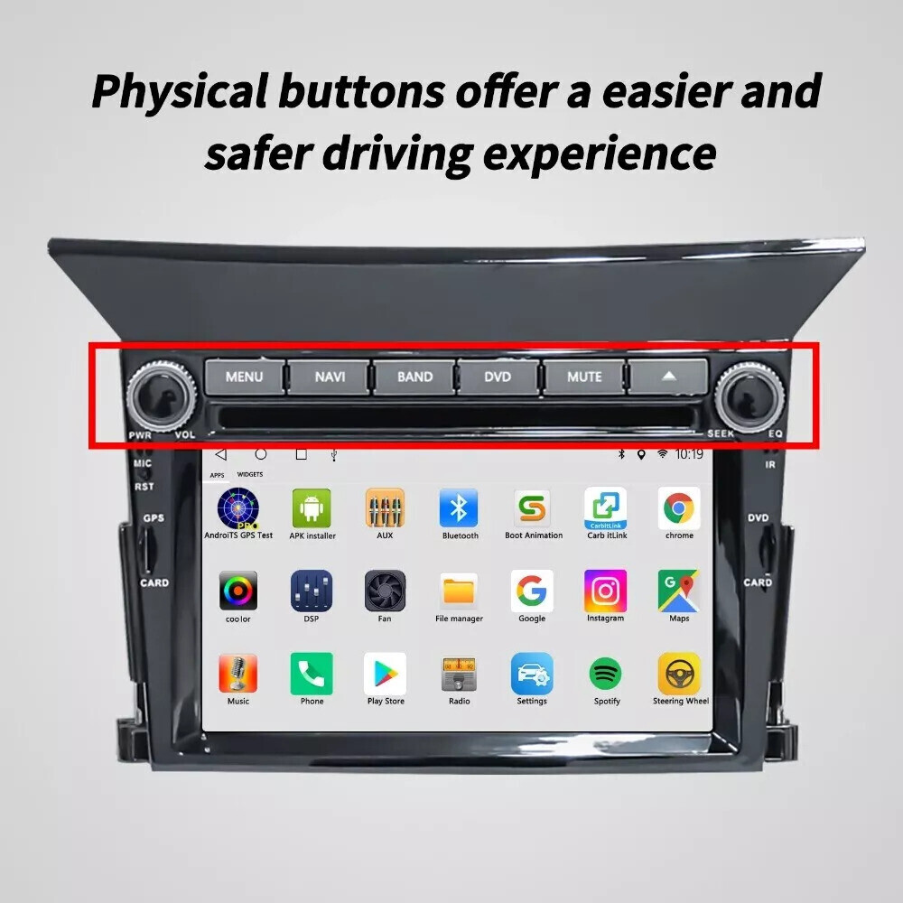 NEW 6.2″ HD Car Radio GPS Navigation Android 6+128GB For 2009-2013 Honda Pilot