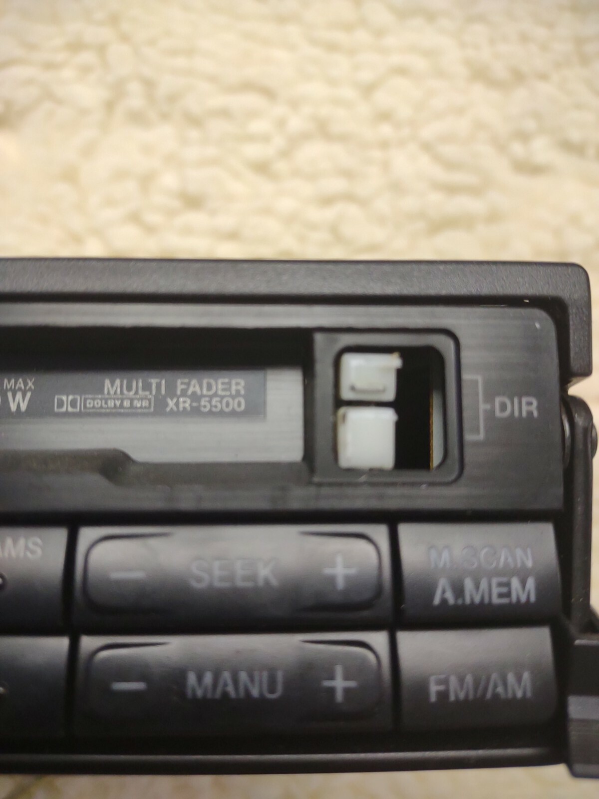 Sony XR-5500 radio untested multi fader 25w