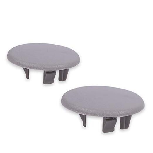 Gray Armrest Cap Cover Seat Handle Trim 15279689 Compatible with 2pcs gray