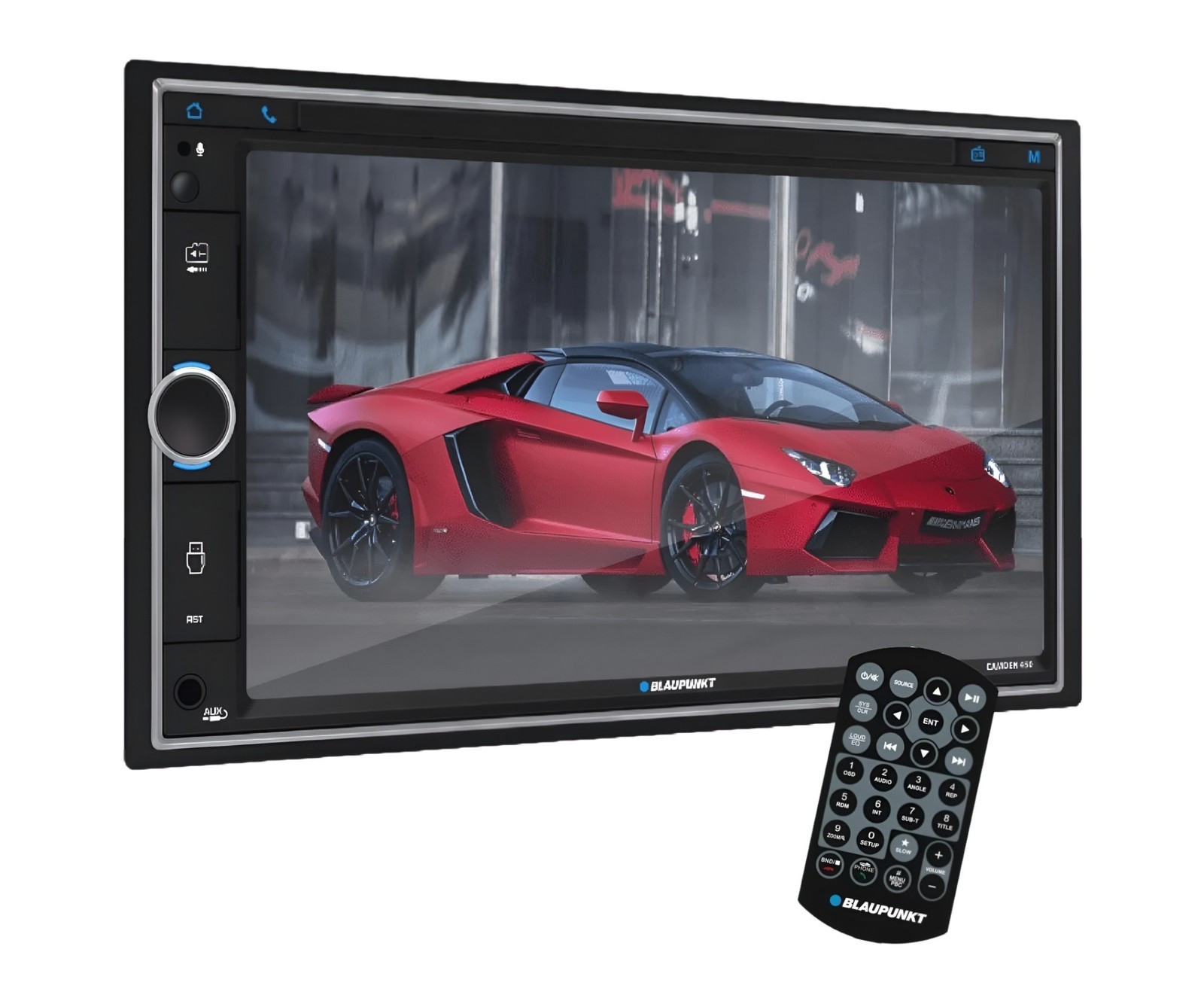 Blaupunkt 2 DIN CAR 6.9″ TOUCH LCD BLUETOOTH DVD STEREO MIRROR LINK + CAM