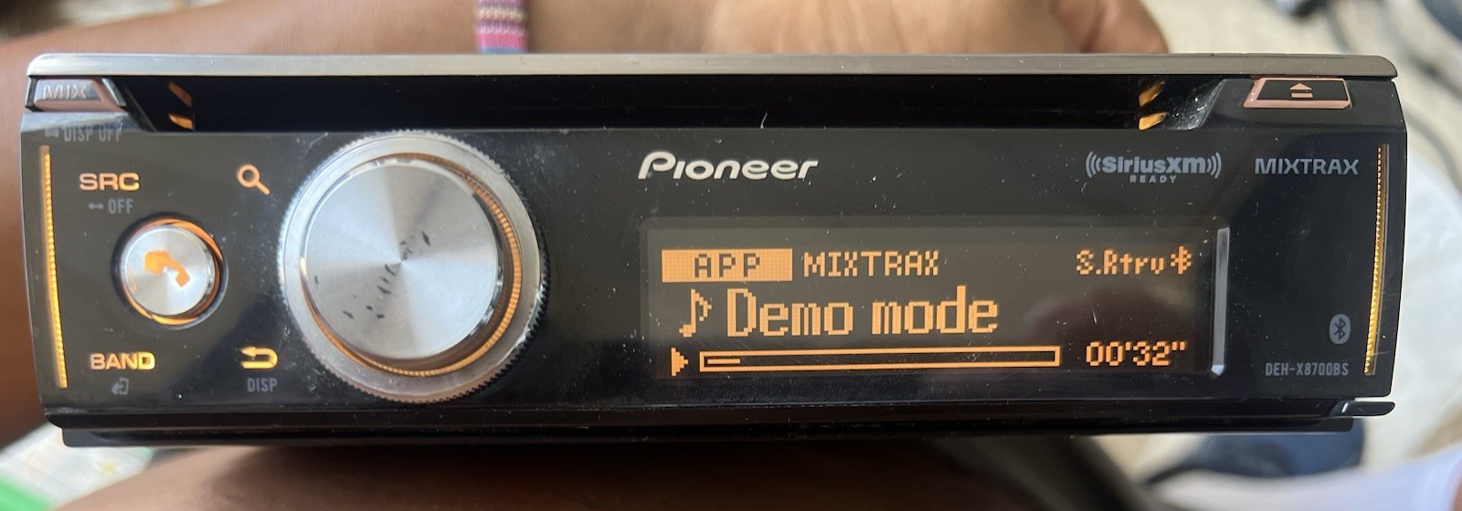 OLD SCHOOL. Pioneer DEH-X8700BS CD receiver Bluetooth App Android Pandora Talk