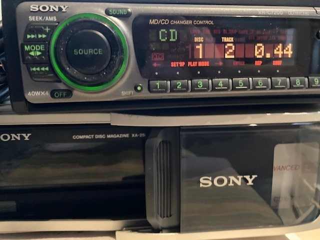 Vintage High Spec SONY XR-C7200 Japan-made w/ Remote Ctl + Box/Cassette Receiver