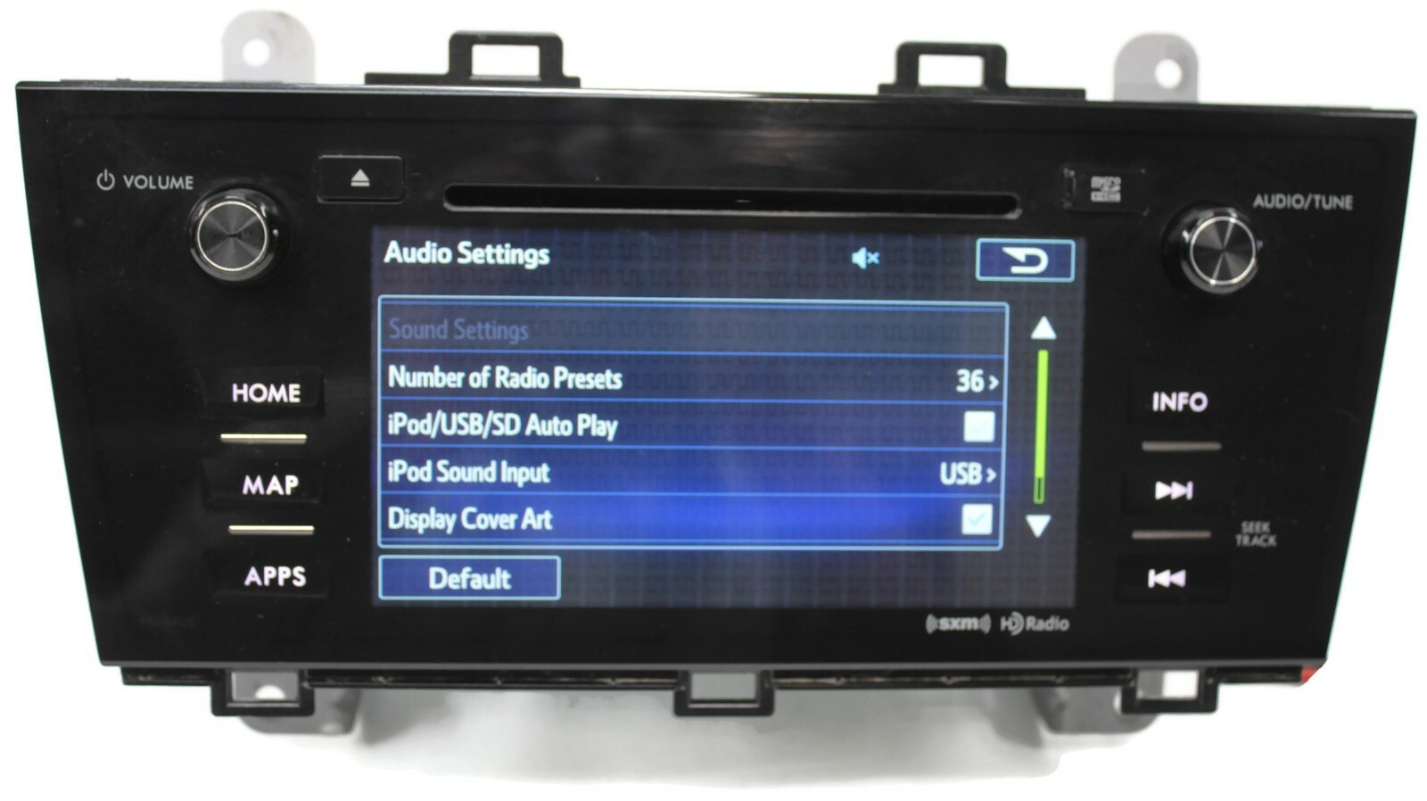 2015-2016 Subaru Legacy Outback Navigation Radio Stereo Touch Screen 86271AL66A