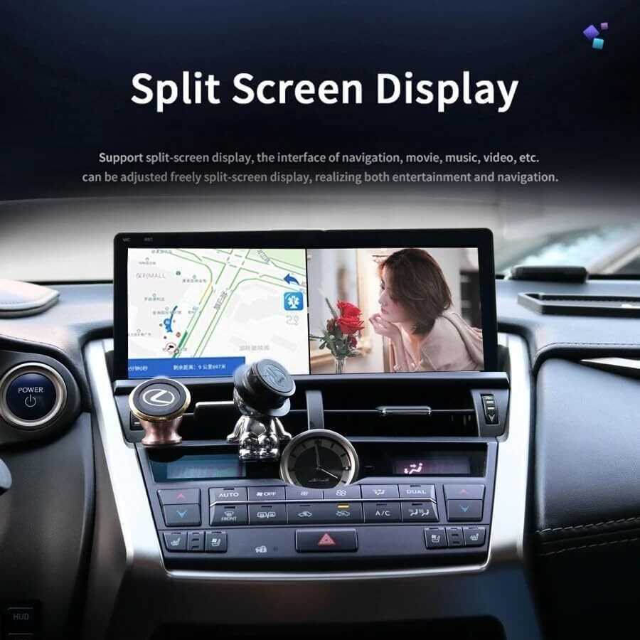 For Lexus NX 10.25″ Android Carplay Display Car Stereo Radio AHD GPS Navigation