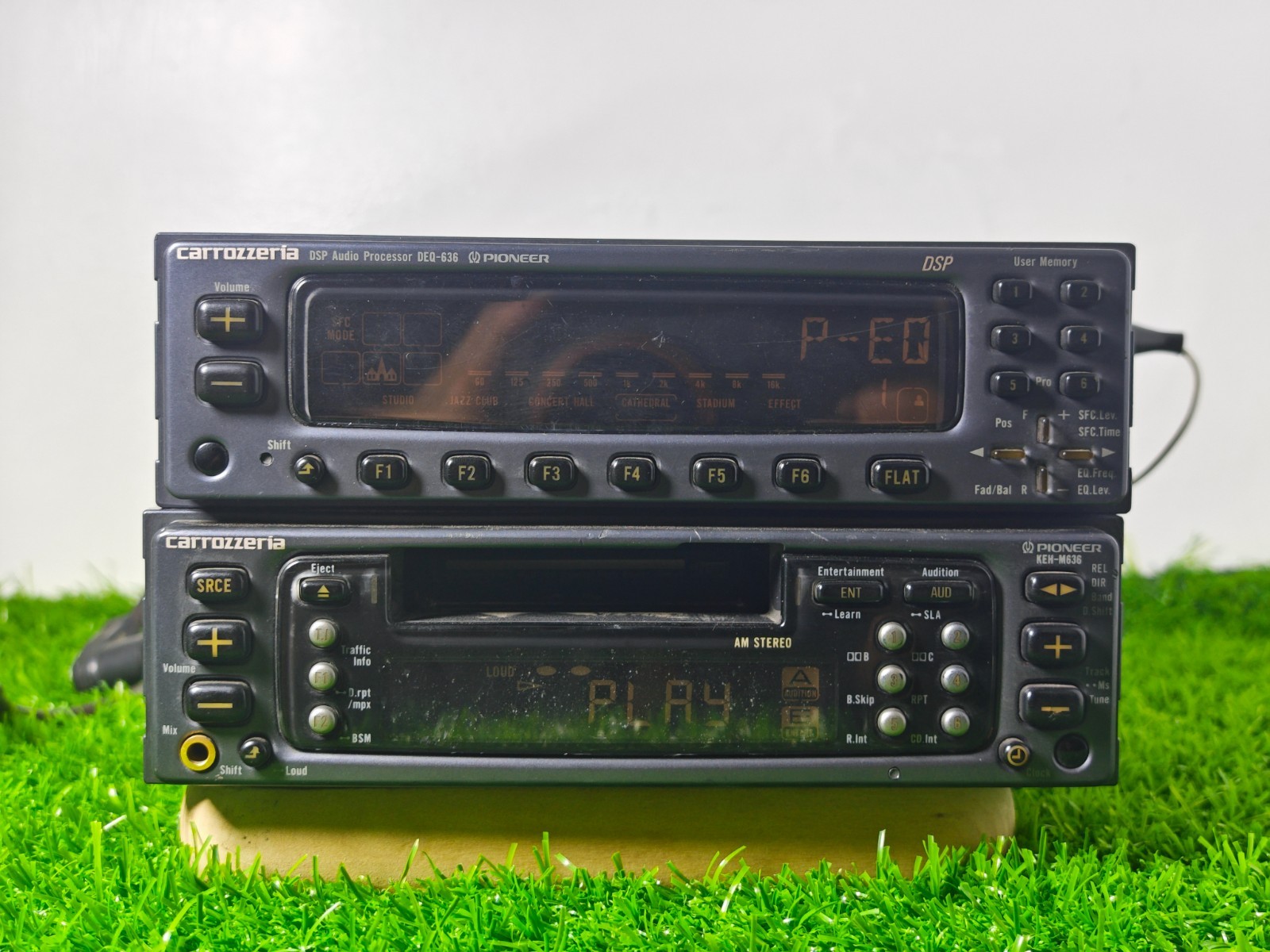 Pioneer Carrozzeria DEQ-636 DSP Equalizer KEH-M636 Cassette Car Stereo Radio JDM