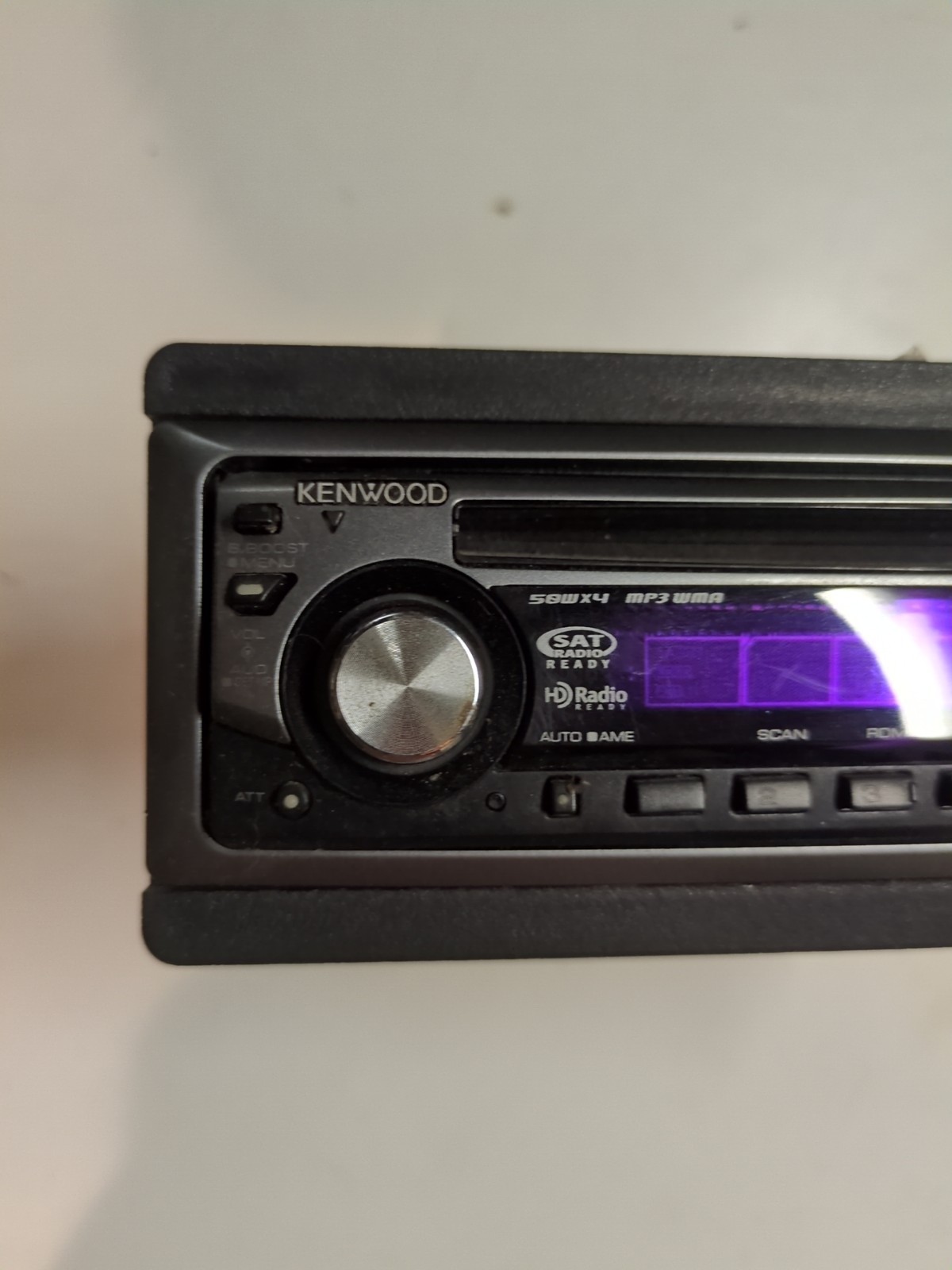 Kenwood KDC-MP235 CD Player In Dash Receiver Radio Removable Face Tested Works!!