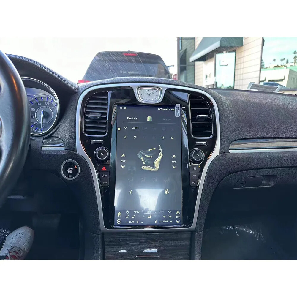 13.6″ Android 12.0 Tesla Style Car Gps Navigation For Chrysler 300c 300s 13~23
