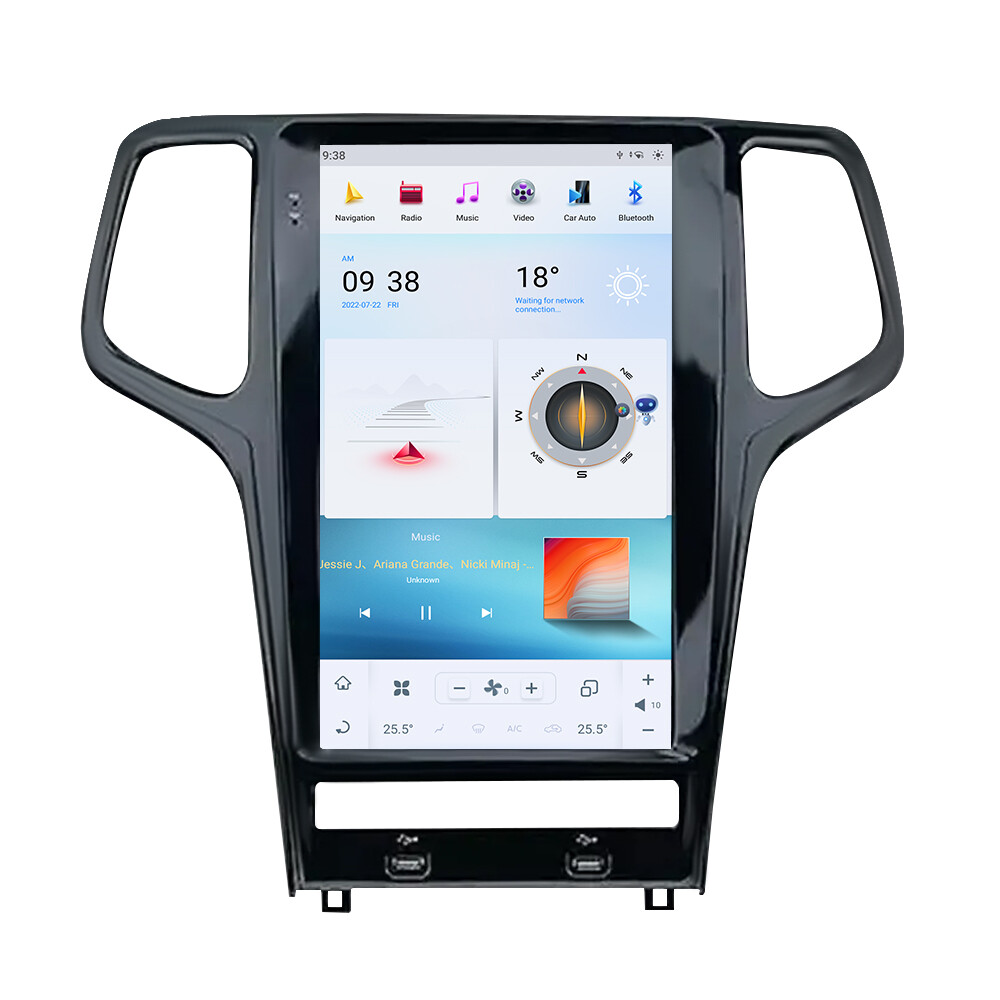 13.6″HD Car Radio for JEEP Grand Cherokee 2010-2013 GPS Wireless Carplay DSP